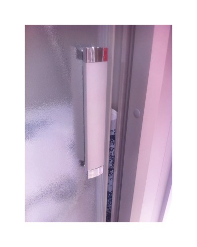 Душевая раздвижная дверь Ravak Rapier NRDP2 100 L сатин Transparent 0NNA0U0LZ1