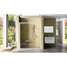 Душевые раздвижные двери Ravak Rapier NRDP4 120 белый Transparent 0ONG0100Z1