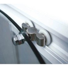 Душевые раздвижные двери Ravak Rapier NRDP4 120 белый Transparent 0ONG0100Z1