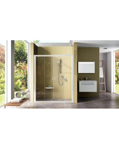 Душевые раздвижные двери Ravak Rapier NRDP4 160 белый Transparent 0ONS0100Z1