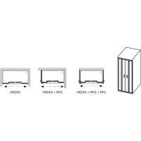 Душевые раздвижные двери Ravak Rapier NRDP4 180 сатин Transparent 0ONY0U00Z1