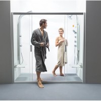 Душевые раздвижные двери Ravak Rapier NRDP4 150 сатин Transparent 0ONP0U00Z1