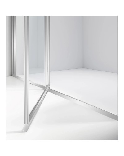 Душевая дверь Vincea Slim VDP-4SL120CL 120 см, профиль хром, стекло прозрачное