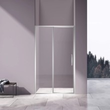 Душевая дверь Vincea Slim VDP-4SL120CL 120 см, профиль хром, стекло прозрачное