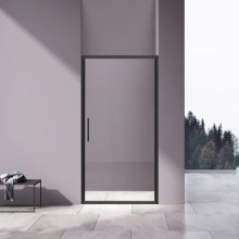 Душевая дверь Vincea Slim VDP-4SL900CLB 90 см, профиль черный матовый, стекло прозрачное