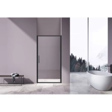 Душевая дверь Vincea Slim VDP-4SL100CLB 100 см, профиль черный матовый, стекло прозрачное