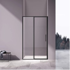 Душевая дверь Vincea Slim VDP-4SL120CLB 120 см, профиль черный матовый, стекло прозрачное