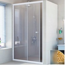 Душевая дверь в нишу Radomir 110 1-63-1-0-0-1071 профиль Белый стекло матовое