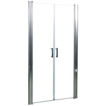 Душевая дверь в нишу River Suez 100 МТ 10000001116 профиль Матовый хром стекло матовое