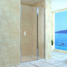 Душевая дверь в нишу RGW Leipzig LE-04 100 профиль Хром стекло прозрачное