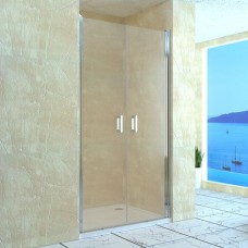 Душевая дверь в нишу RGW Leipzig LE-06 120 профиль Хром стекло прозрачное