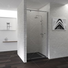 Душевая дверь RGW Passage PA-02 70 04080207-11 профиль Хром стекло прозрачное