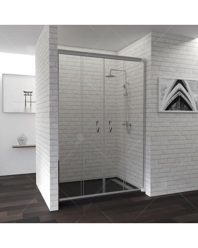 Душевая дверь RGW Passage PA-11 120 01081112-11 профиль Хром стекло прозрачное