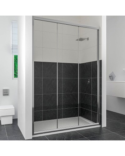 Душевая дверь RGW Classic CL-11 140 04091140-11 профиль Хром стекло прозрачное