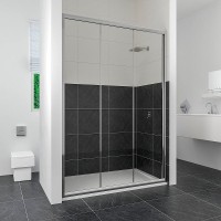 Душевая дверь RGW Classic CL-11 150 04091150-11 профиль Хром стекло прозрачное