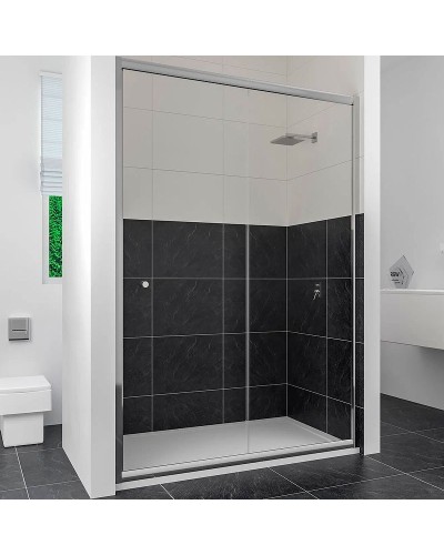 Душевая дверь RGW Classic CL-12 100 04091210-11 профиль Хром стекло прозрачное