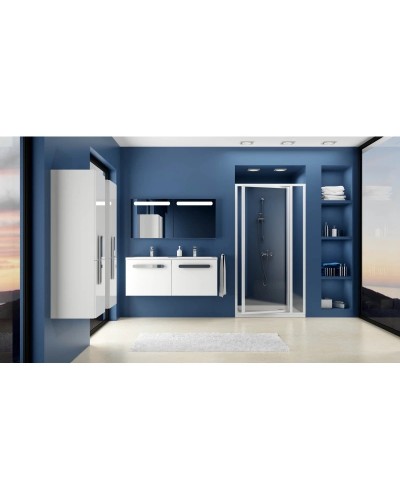 Душевая дверь 80 см Ravak Supernova SDOP 03V40100Z1 прозрачное