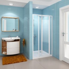 Душевая дверь 100 см Ravak Supernova SDZ3 02VA0100Z1 прозрачное