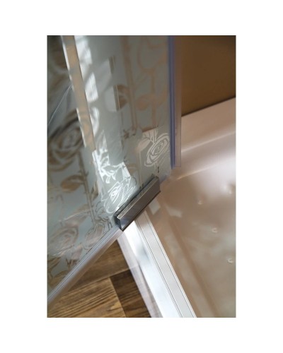 Душевая дверь распашная Cezares Rosa 80 см ROSA-BA-1-80-RO-Bi