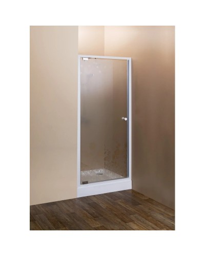 Душевая дверь распашная Cezares Rosa 80 см ROSA-BA-1-80-RO-Bi