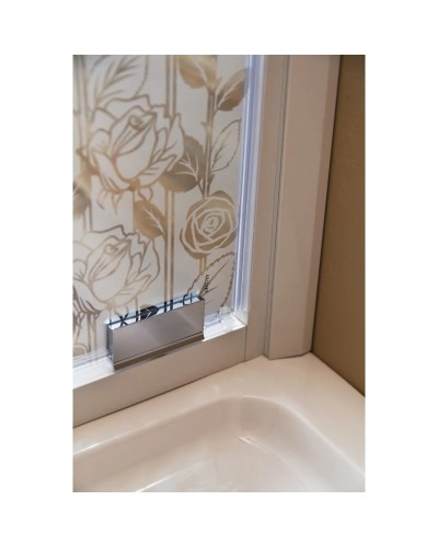 Душевая дверь распашная Cezares Rosa 90 см ROSA-BA-1-90-RO-Bi