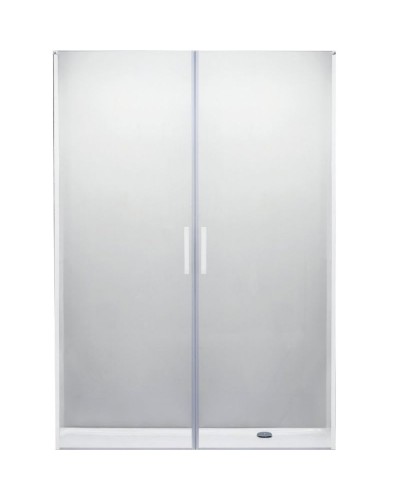 Душевая дверь в нишу Cezares Relax B-2 180 профиль Белый стекло прозрачное