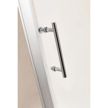 Душевая дверь распашная Cezares Eco 90 см прозрачное стекло ECO-O-BA-1-90-C-Cr