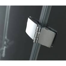 Душевая дверь распашная Cezares Verona 90 см текстурное стекло VERONA-W-B-12-90-P-Cr-L