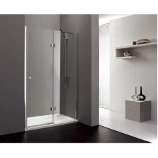 Душевая дверь распашная Cezares Verona 90 см текстурное стекло VERONA-W-B-12-90-P-Cr-R