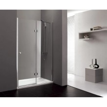 Душевая дверь распашная Cezares Verona 120 см текстурное стекло VERONA-W-B-12-120-P-Cr-R