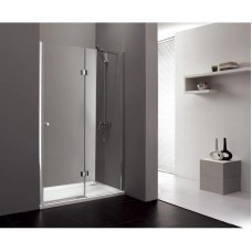 Душевая дверь распашная Cezares Verona 120 см текстурное стекло VERONA-W-B-12-120-P-Cr-R