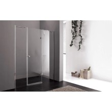 Душевая дверь распашная Cezares Verona 150 см текстурное стекло VERONA-W-B-13-30+60/60-P-Cr-R