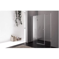 Душевая дверь распашная Cezares Verona 180 см прозрачное стекло VERONA-W-B-13-60+60/60-C-Cr