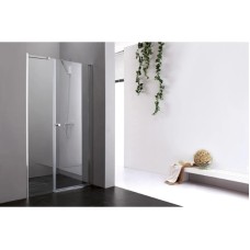 Душевая дверь распашная Cezares Elena 120 см текстурное стекло ELENA-W-B-11-60+60-P-Cr-R