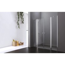 Душевая дверь распашная Cezares Elena 195 см прозрачное стекло ELENA-W-B-22-200-C-Cr
