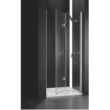 Душевая дверь складная Cezares Elena 100 см текстурное стекло ELENA-W-BS-12-100-P-Cr-R