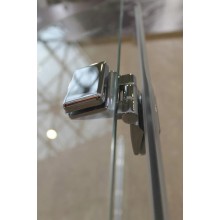 Душевая дверь складная Cezares Elena 150 см текстурное стекло ELENA-W-BS-13-60+45/45-P-Cr-L