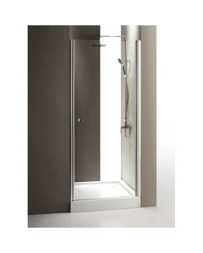 Душевая дверь распашная Cezares Triumph 60 см текстурное стекло TRIUMPH-D-B-1-60-P-Cr-R