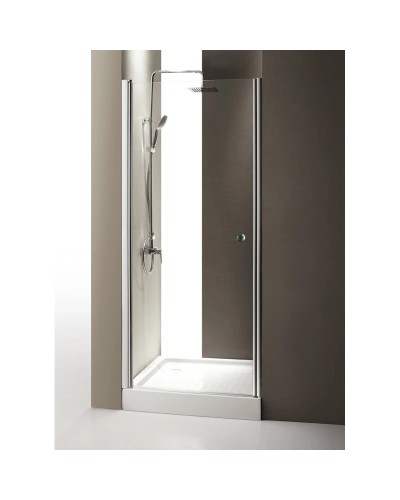 Душевая дверь распашная Cezares Triumph 90 см текстурное стекло TRIUMPH-D-B-1-90-P-Cr-L