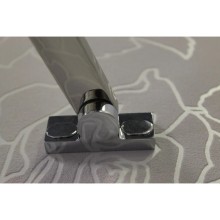 Душевая дверь распашная Cezares Triumph 140 см текстурное стекло TRIUMPH-D-B-11-60+80-P-Cr-R