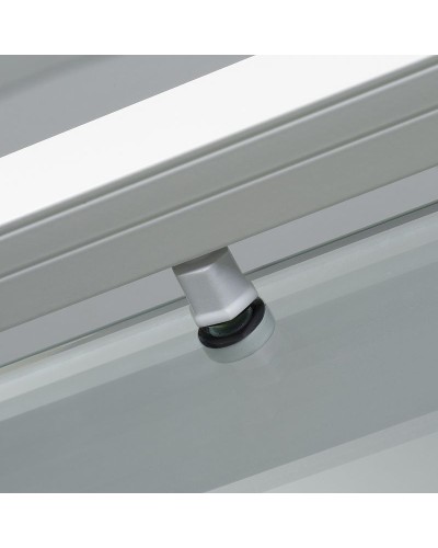 Душевая дверь WasserKRAFT Rhin 100 44S12 профиль Белый стекло прозрачное