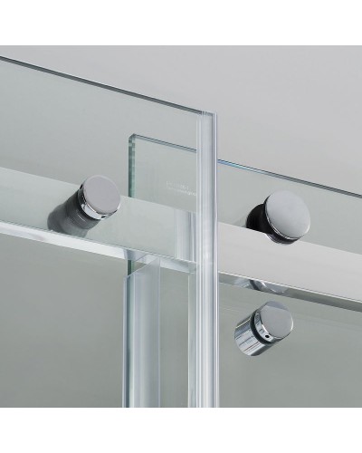 Душевая дверь WasserKRAFT Vils 120 56R05 профиль Хром стекло прозрачное