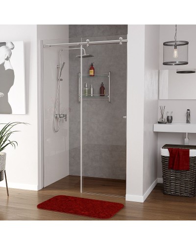 Душевая дверь WasserKRAFT Vils 120 56R05 профиль Хром стекло прозрачное