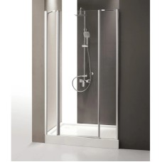 Душевая дверь распашная Cezares Triumph 185 см прозрачное стекло TRIUMPH-D-B-13-100+60/30-C-Cr-L