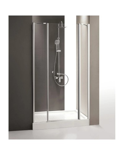 Душевая дверь распашная Cezares Triumph 215 см прозрачное стекло TRIUMPH-D-B-13-100+60/60-C-Cr-R