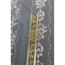 Душевая дверь распашная Cezares Royal Palace 185 см прозрачное с матовым узором ROYAL PALACE-A-B-13-100+60/30-CP-G