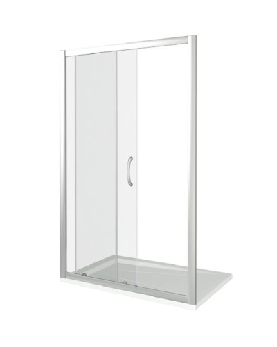 Душевая дверь в нишу Good Door Neo WTW-120-C-CH 120х185 профиль Хром стекло прозрачное
