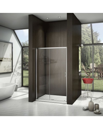 Душевая дверь в нишу Good Door Neo WTW-120-C-CH 120х185 профиль Хром стекло прозрачное