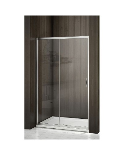 Душевая дверь в нишу Good Door Neo WTW-130-C-CH 130х185 профиль Хром стекло прозрачное