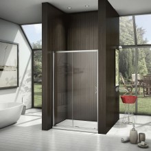 Душевая дверь в нишу Good Door Neo WTW-130-C-CH 130х185 профиль Хром стекло прозрачное